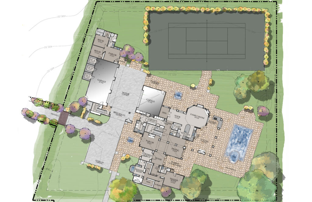 taylor lane site plan